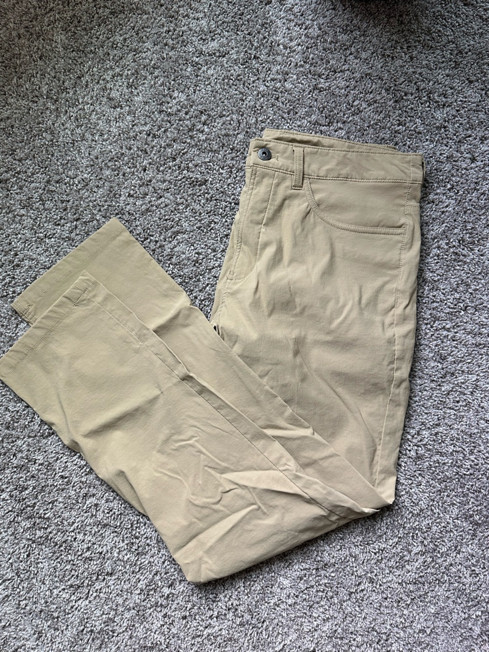 The North Face Men’s Hiking Pants | 34x30 | Tan Stretch Trail Pants